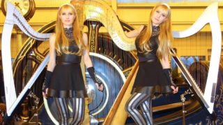 BLACK SABBATH "Iron Man" – 2 Girls 3 Harps (Harp Twins) HARP METAL