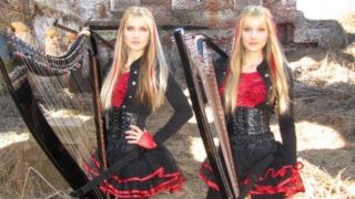 IRON MAIDEN – Fear of the Dark – Harp Twins (Camille and Kennerly) HARP METAL