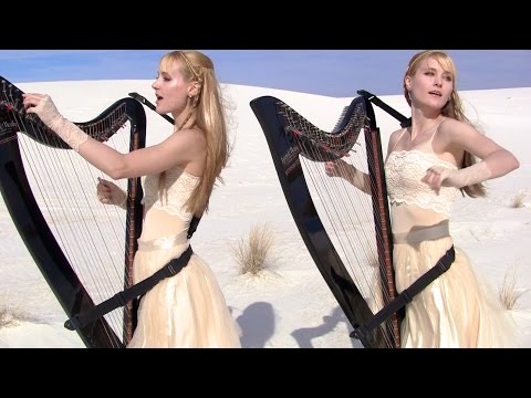 METALLICA – Enter Sandman (Harp Twins + Drums) Camille and Kennerly