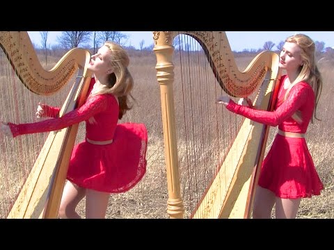 MY IMMORTAL (Evanescence) Harp Twins – Camille and Kennerly HARP ROCK