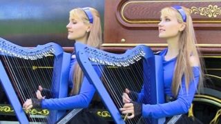 OZZY OSBOURNE – Crazy Train – Harp Twins (Camille and Kennerly) HARP METAL