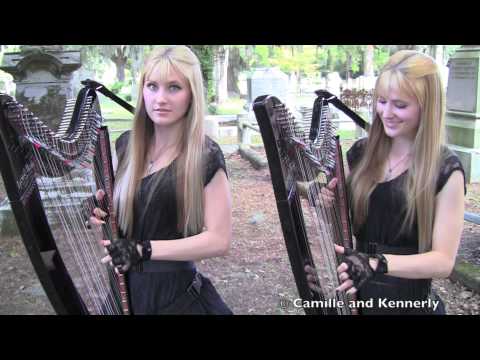 PAINT IT BLACK (The ROLLING STONES) Harp Twins – Camille and Kennerly HARP ROCK