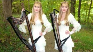 QUEENSRŸCHE – Silent Lucidity (Harp Twins) Camille and Kennerly HARP METAL