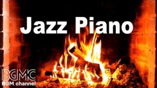 Relaxing Jazz Piano With Fireplace – Slow Cafe Jazz Piano For Sleep, Study